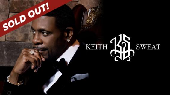 "Sold Out" promotional image for Keith Sweat