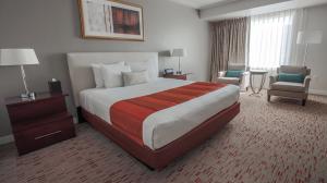 View of the inside of the deluxe king south tower room.
