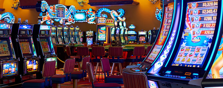 a view of the gaming floor table games in carnival casino