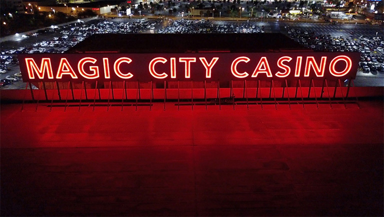 magic city casino entrance