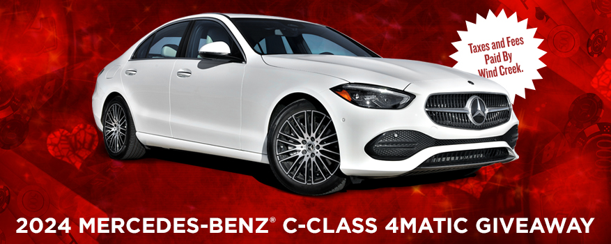 Featured image for the 2024 Mercedes-Benz® C-Class 4Matic Sweepstakes promotional event