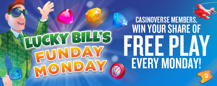 Featured image for the LUCKY BILL'S FUNDAY MONDAY promotional event