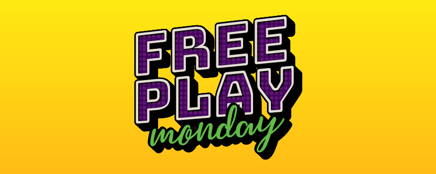 Featured image for the FREE PLAY MONDAY promotional event