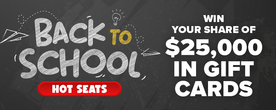 Featured image for the BACK TO SCHOOL HOT SEATS promotional event