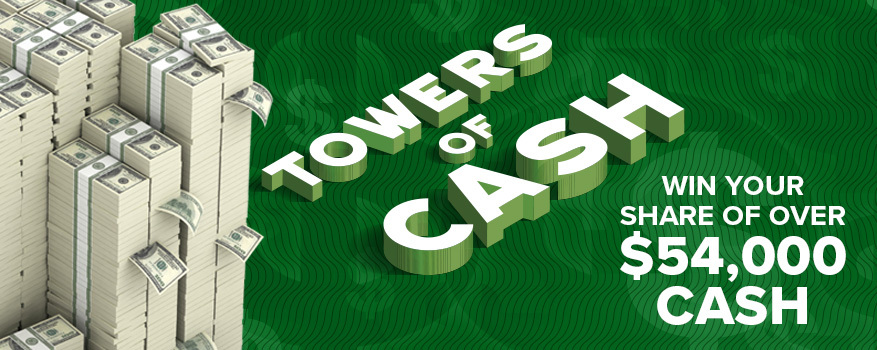 Featured image for the TOWERS OF CASH promotional event