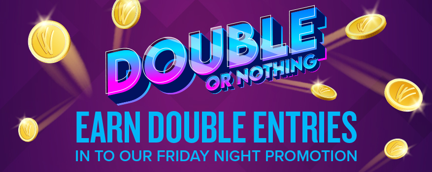 Featured image for the DOUBLE OR NOTHING promotional event