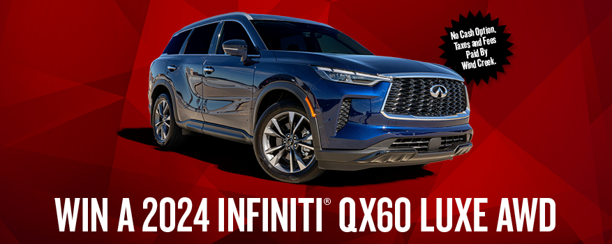 2024 INFINITI® QX60 LUXE AWD SWEEPSTAKES