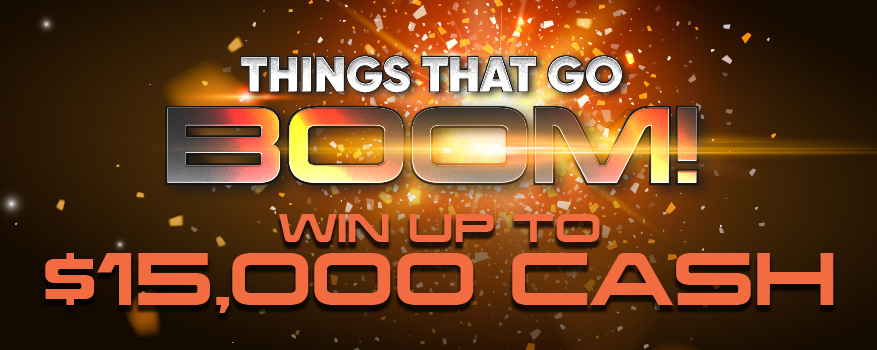 Featured image for the THINGS THAT GO BOOM promotional event