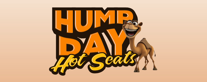 Featured image for the HUMPDAY HOT SEATS promotional event