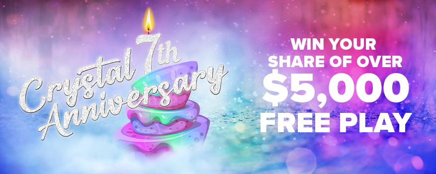 Featured image for the CRYSTAL 7TH ANNIVERSARY promotional event