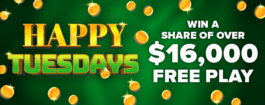 Featured image for the HAPPY TUESDAYS promotional event