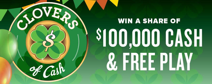 Featured image for the CLOVERS OF CASH promotional event