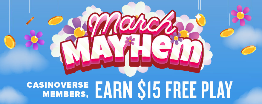 Featured image for the MARCH MAYHEM promotional event