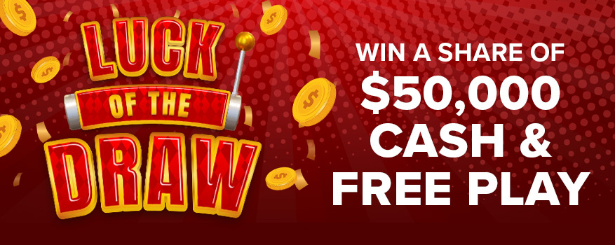 Featured image for the LUCK OF THE DRAW promotional event