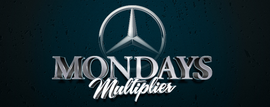 Featured image for the MONDAYS MULTIPLIER promotional event