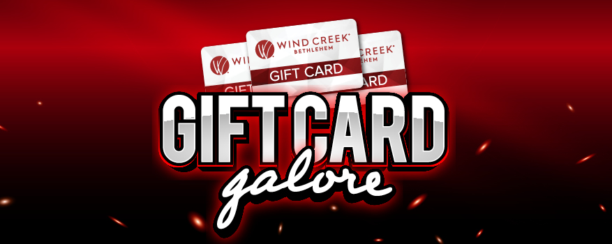 Featured image for the GIFT CARDS GALORE promotional event