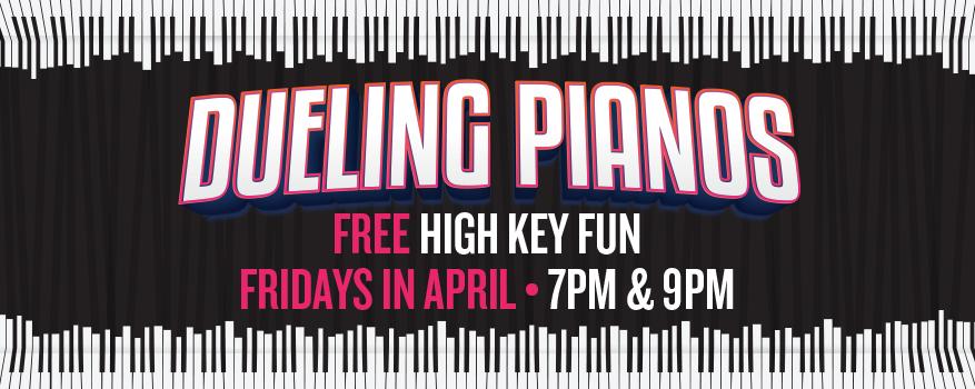 Featured image for the DUELING PIANOS promotional event