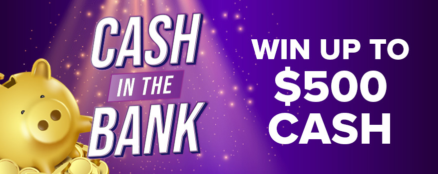 Featured image for the CASH IN THE BANK promotional event