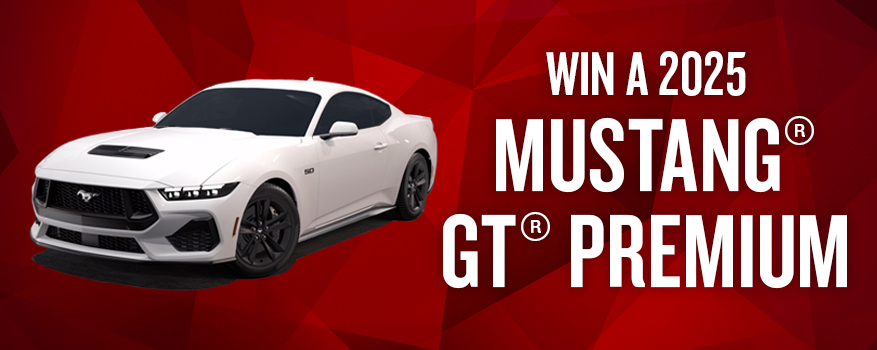Win a 2025 Mustang® GT® Premium