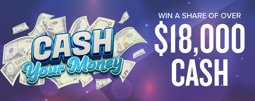 Featured image for the Cash Your Money promotional event