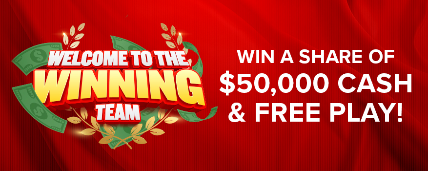 Featured image for the Welcome to the Winning Team promotional event