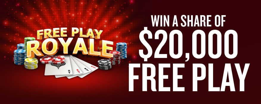 Free Play Royale Win a Share of $20,000 Free Play