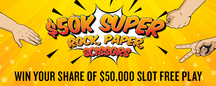 Featured image for the $50K Rock Paper Scissors promotional event