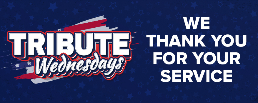 Featured image for the Tribute Wednesdays promotional event