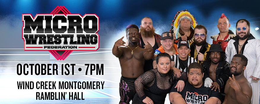 Featured image for the Micro Wrestling promotional event