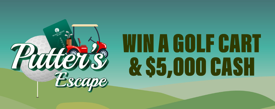 Featured image for the PUTTER'S ESCAPE promotional event