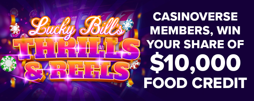 Featured image for the LUCKY BILL'S THRILLS & REELS promotional event