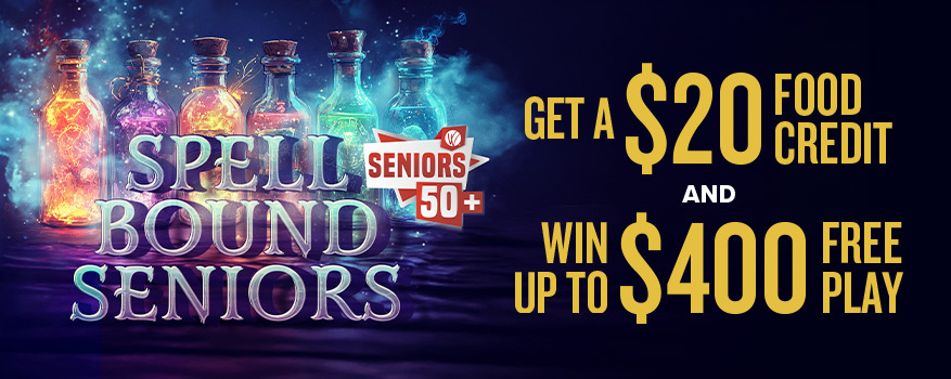 Featured image for the SPELLBOUND SENIORS promotional event