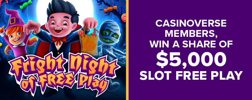 Featured image for the FRIGHT NIGHT OF FREE PLAY promotional event