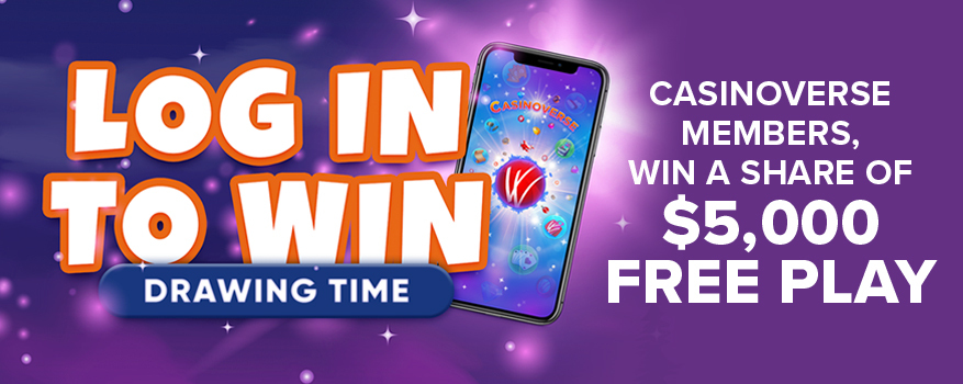 Featured image for the LOG IN TO WIN: DRAWING TIME promotional event