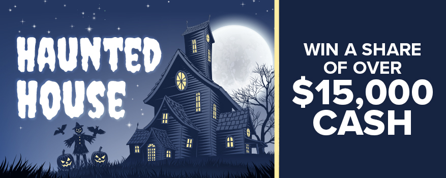 Featured image for the HAUNTED HOUSE promotional event