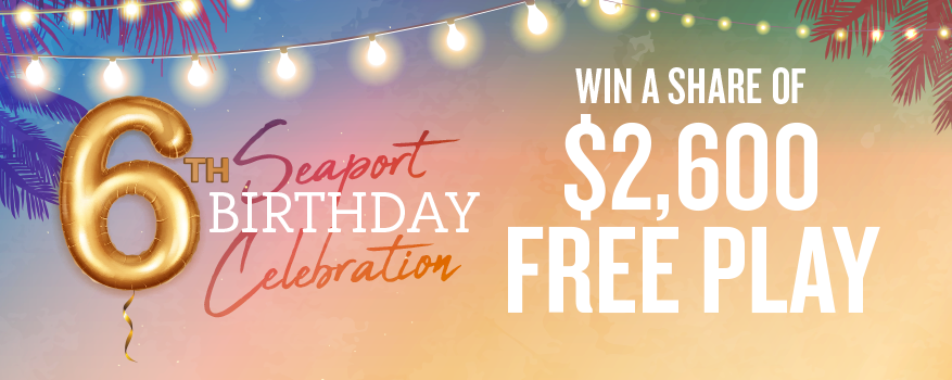 Featured image for the SEAPORT 6TH BIRTHDAY CELEBRATION promotional event
