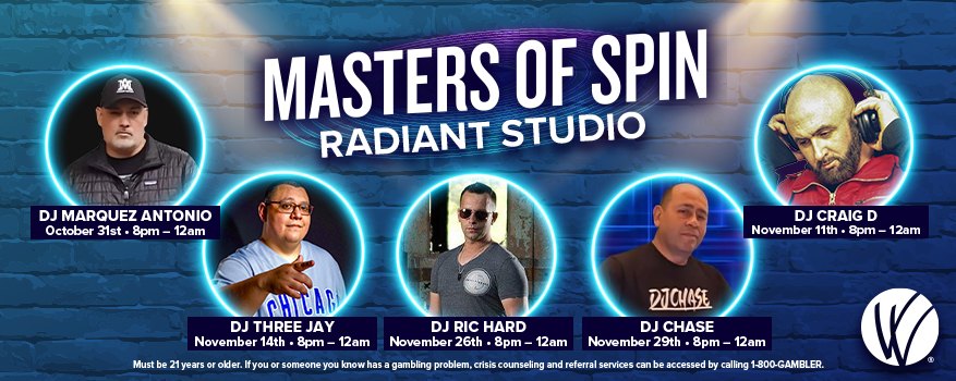 Featured image for the Masters of Spin promotional event