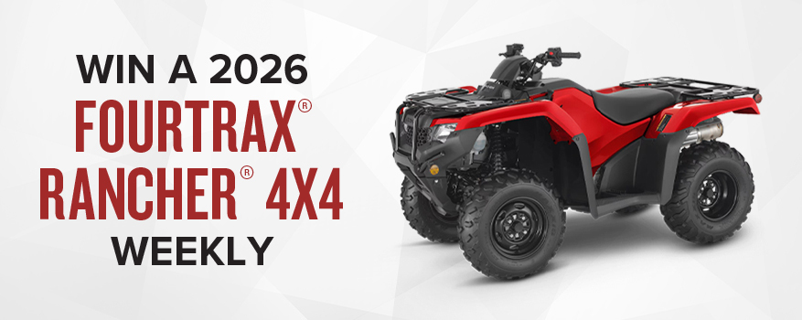 Featured image for the WIN AN OFF-ROAD VEHICLE WEEKLY promotional event