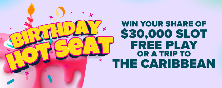 Featured image for the BIRTHDAY HOT SEAT promotional event