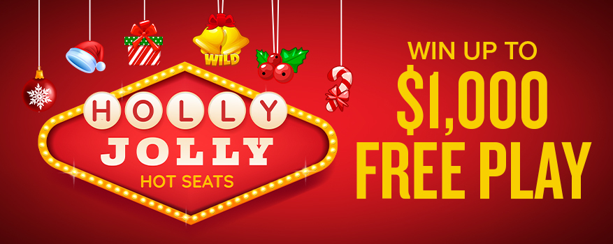 Featured image for the HOLLY JOLLY HOT SEATS promotional event