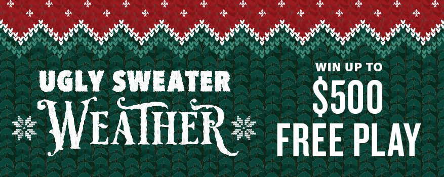 Featured image for the UGLY SWEATER WEATHER promotional event