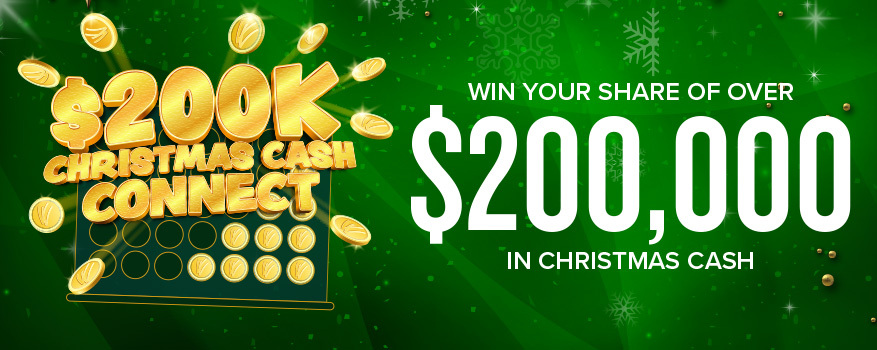 Featured image for the $200K CHRISTMAS CASH CONNECT promotional event