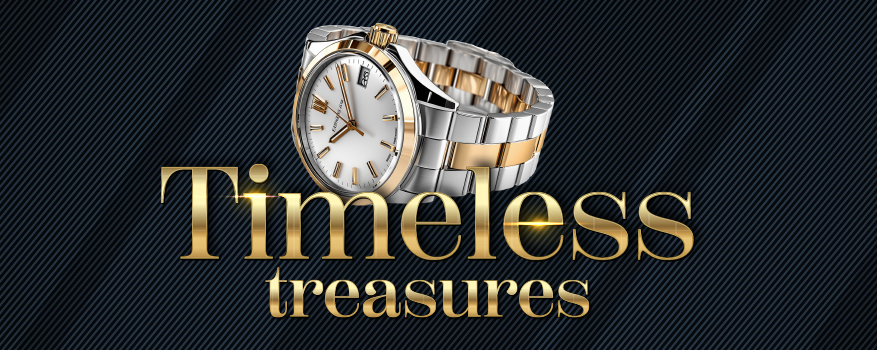 Featured image for the TIMELESS TREASURES promotional event