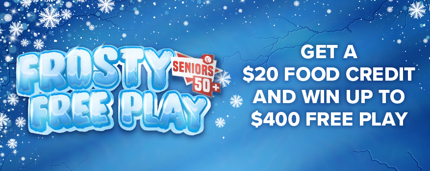 Featured image for the FROSTY FREE PLAY promotional event