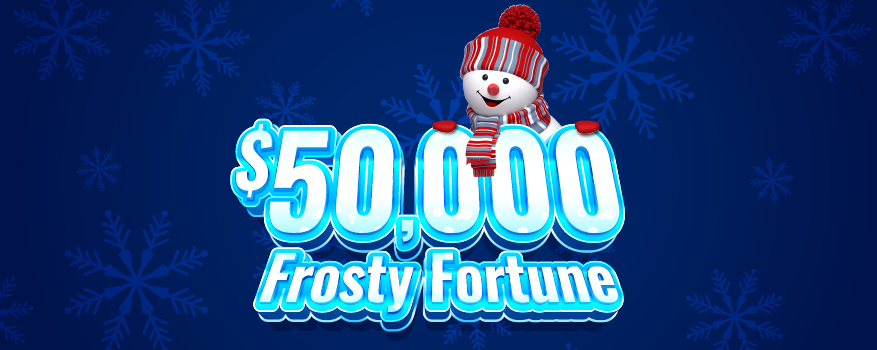 Featured image for the $50,000 FROSTY FORTUNE promotional event