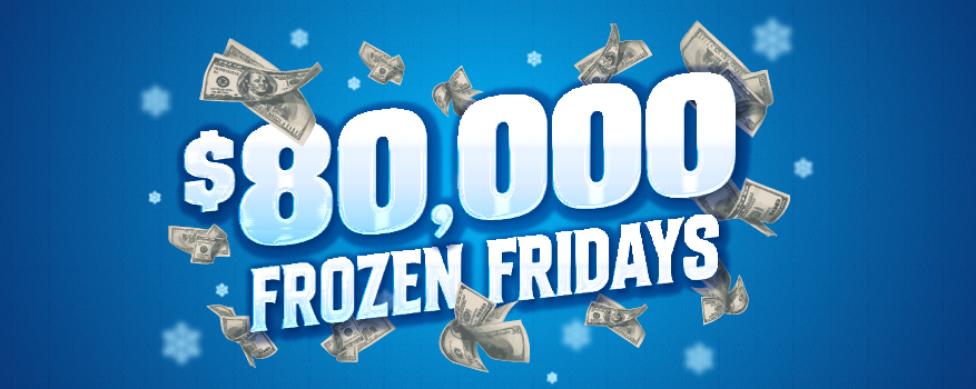 Featured image for the $80K FROZEN FRIDAYS promotional event