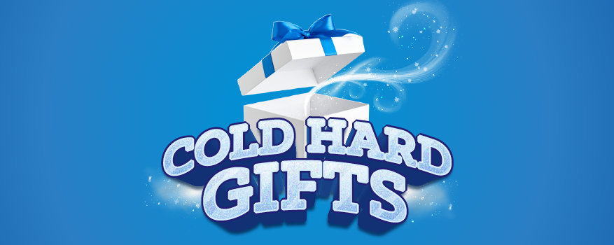 Featured image for the COLD HARD GIFTS promotional event