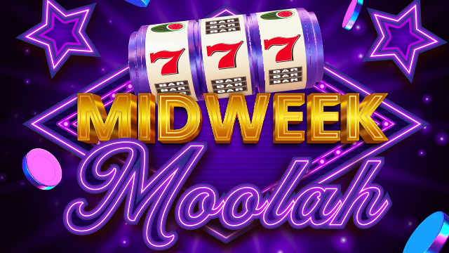 Featured image for the MID-WEEK MOOLAH promotional event