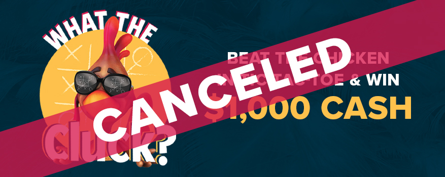 What the Cluck is Canceled