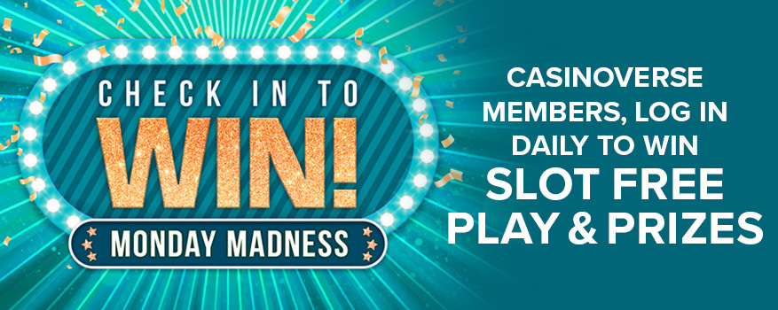 Featured image for the CHECK IN TO WIN: MONDAY MADNESS promotional event